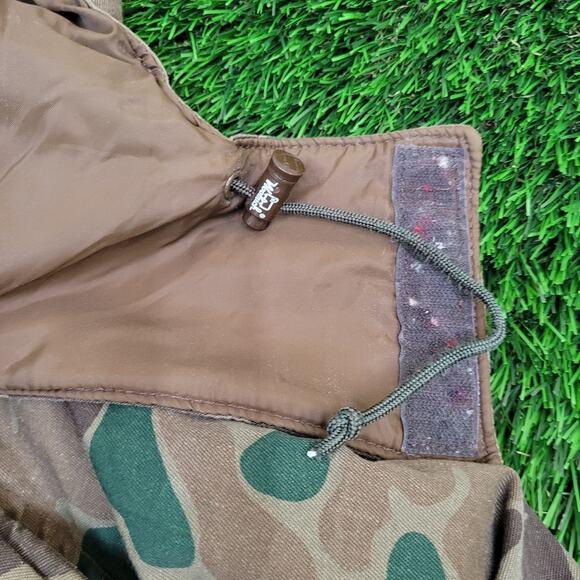 Vintage 80s Woolrich Duck Hunter Camo Hooded Parka Jacket Mens XL Insulated USA - Picture 4 of 11